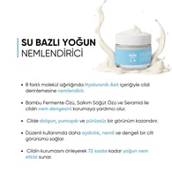  MIA KLINIKA MIA KLINIKA Mia Klinika 72 Saat Etkili Su Bazlı Yoğun Nemlendirici Krem 50 ml  1 of 5 