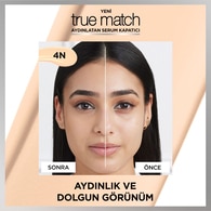 L'Oreal Paris True Match Aydınlatan Serum Kapatıcı 4N