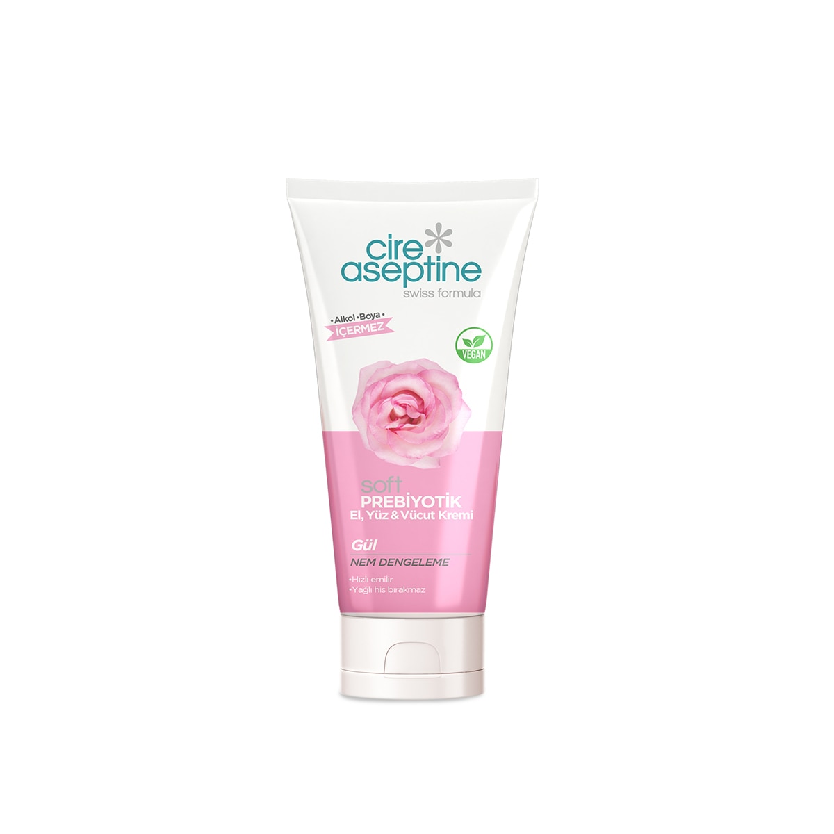CIRE ASEPTINE CIRE ASEPTINE Cire Aseptine Soft Prebiyotik Gül Tüp 200 ml 1 of 1