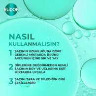 Elidor 7/24 Şekillendirici Saç Bakım Kremi Belirgin Bukleler Dalgalı ve Kıvırcık Saçlar 240 ml