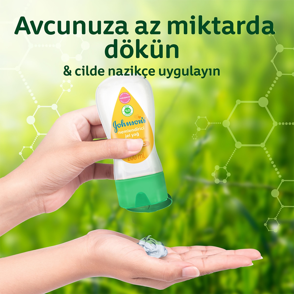  JOHNSON'S JOHNSON'S Johnson's Baby Jel Yağ 200 ml  1 of 7 