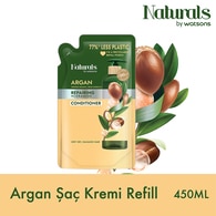  NATURALS BY WATSONS NATURALS BY WATSONS Naturals By Watsons Argan Saç Kremi Refill 450 ml  1 of 1 
