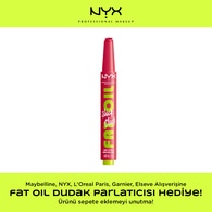  NYX NYX Maybelline, NYX, L’Oreal Paris, Garnier, Elseve alışverişine Nyx Fat Oil Slick Click Dudak Balmı 10 Double Tap HEDİYE!  