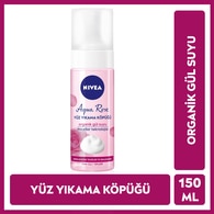  NIVEA VISAGE NIVEA VISAGE Nivea Aqua Rose Organik Gül Suyu İçeren Yüz Yıkama Köpüğü 150 ml  1 of 1 