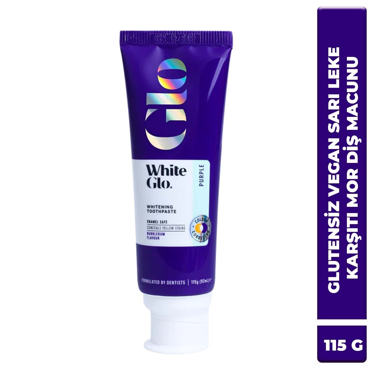 WHITE GLO WHITE GLO White Glo Mor Diş Macunu 115 g 1 of 4