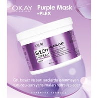  OKAY EXC. OKAY EXC. Okay Salon Formula Saç Maskesi Purple 500 ml  1 of 3 