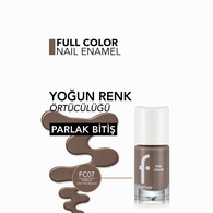 Flormar Full Color Yoğun Renk Veren Parlak Oje No: FC07