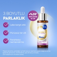 Nivea Luminous630 Skin Glow Anında Aydınlatıcı Serum 30 ml, Eşit Cilt Tonu