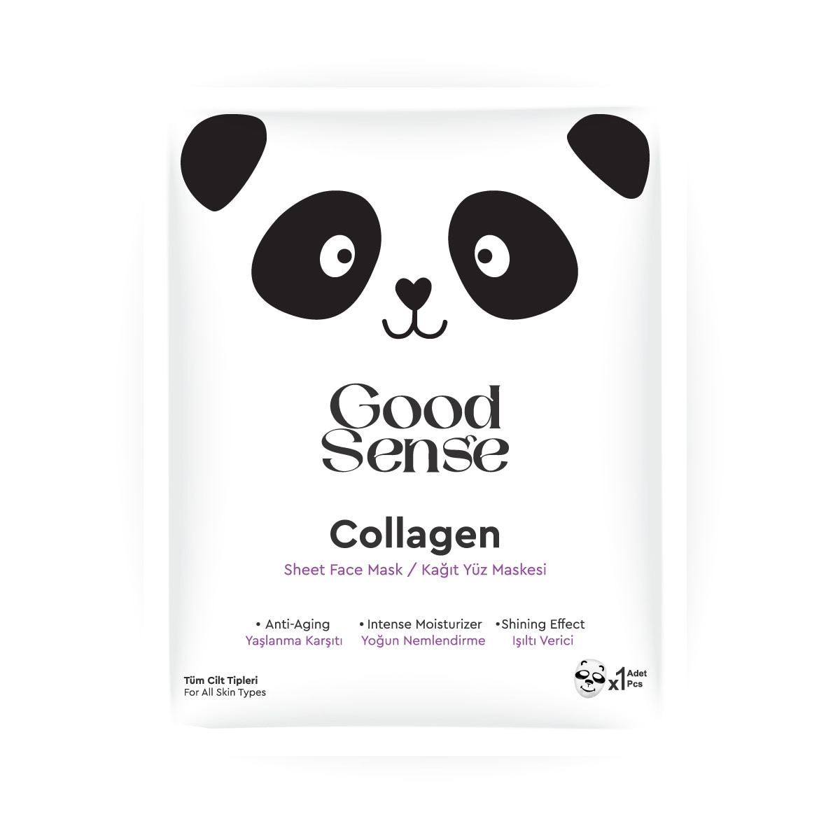  GOOD SENSE GOOD SENSE Good Sense Panda Collagen Yüz Maskesi 
