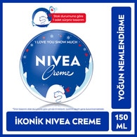  NIVEA CREME NIVEA CREME Nivea Creme Nemlendirici Krem 150 ml Bakım Yapan Koruma Tüm Ciltler  1 of 6 
