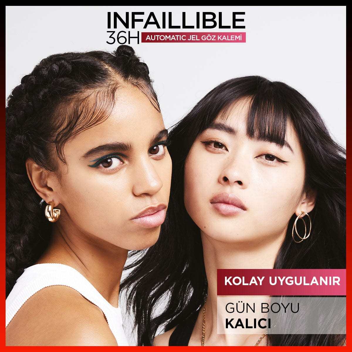  LOREAL PARIS LOREAL PARIS LOREAL PARIS INFAILLABLE GEL GÖZ KALEMİ NO:12  1 of 9 