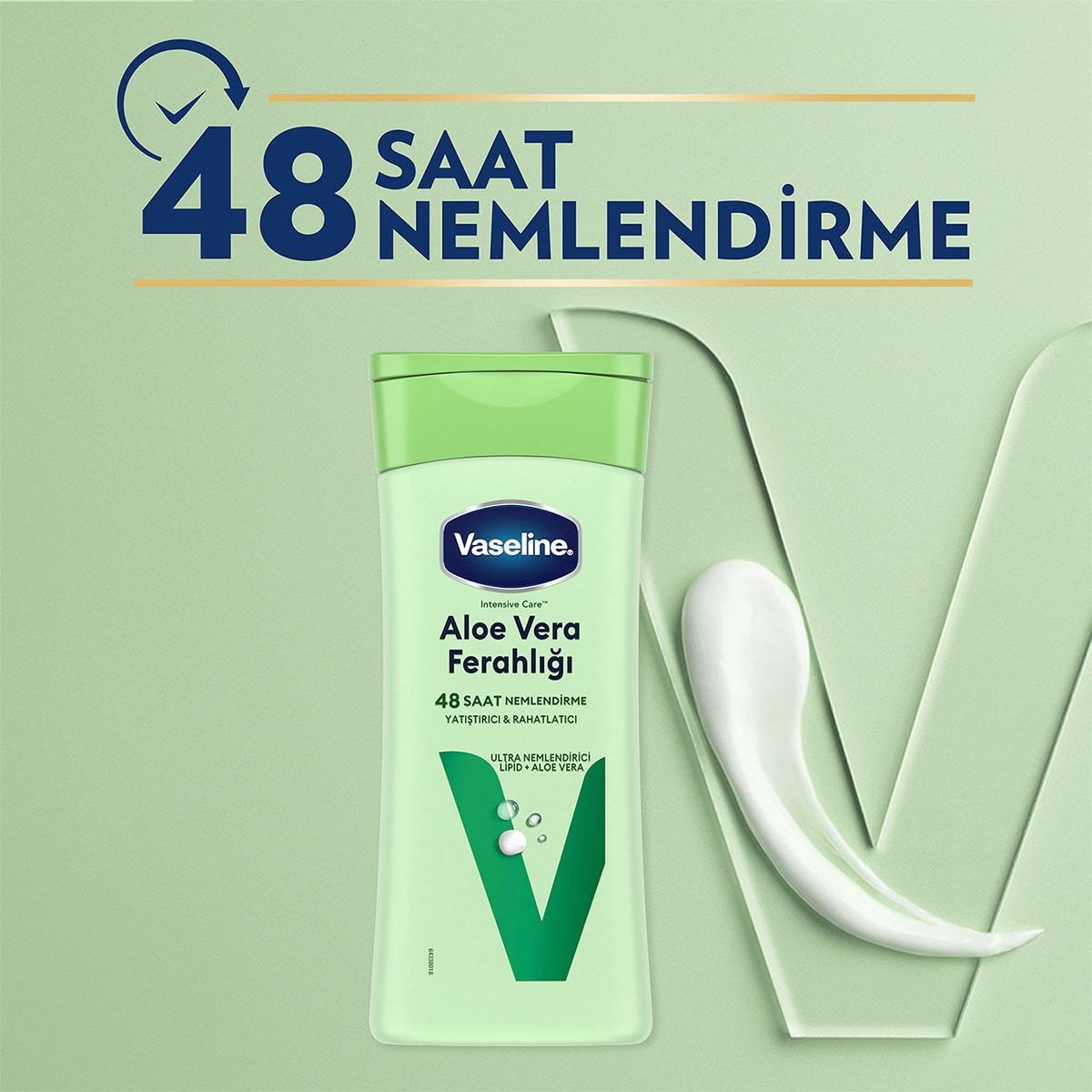  VASELINE VASELINE Vaseline Vücut Losyonu Aloe Vera Ferahlığı Kuru Ciltler İçin 200 ml  1 of 10 