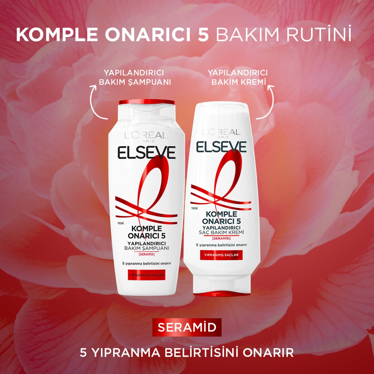  ELSEVE ELSEVE Elseve Şampuan Komple Onarıcı Yapılandırıcı 300 ml  1 of 7 