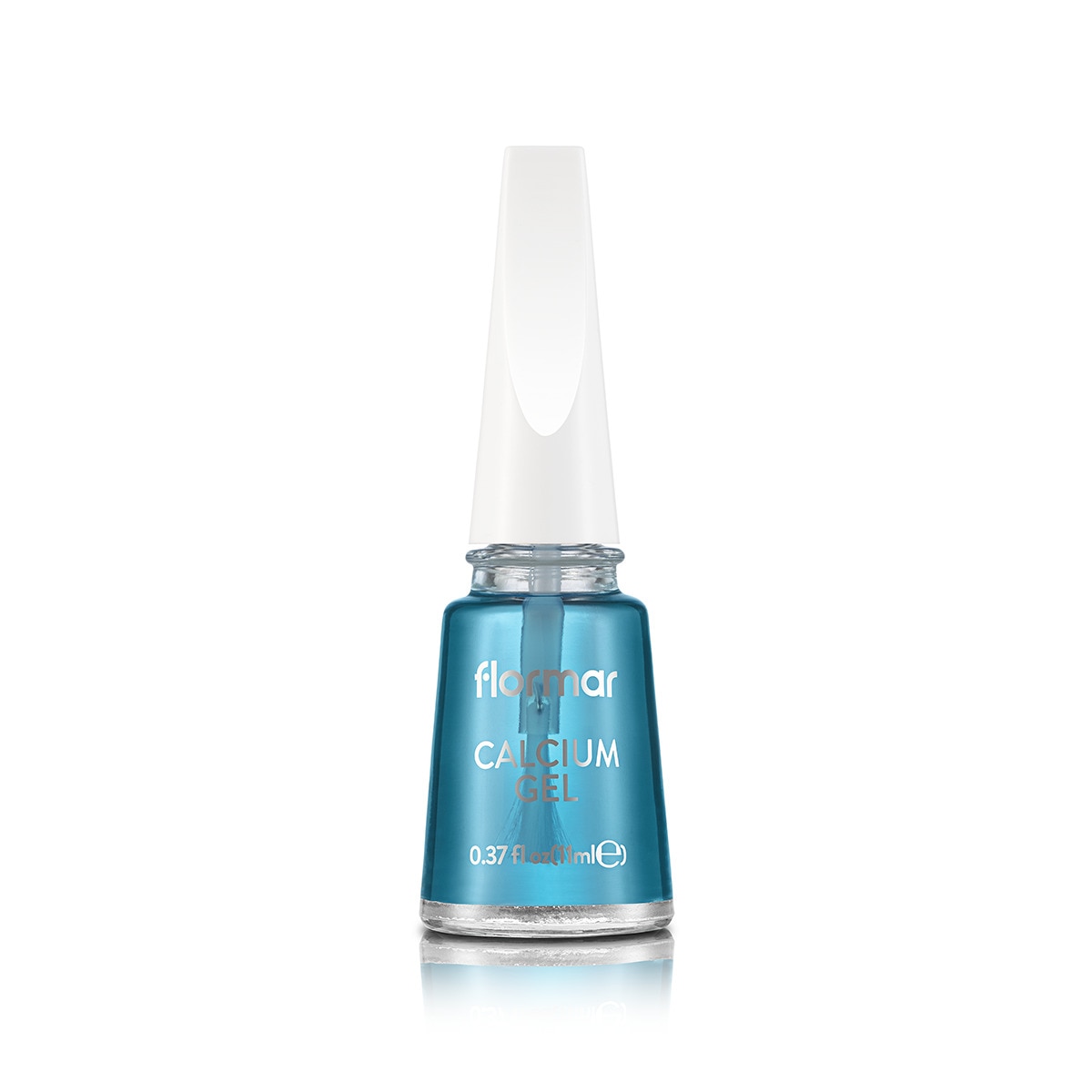  FLORMAR FLORMAR Flormar Calcium Gel Besleyici & Güçlendirici Kalsiyumlu Oje Bazı/Tırnak Cilası  1 of 2 