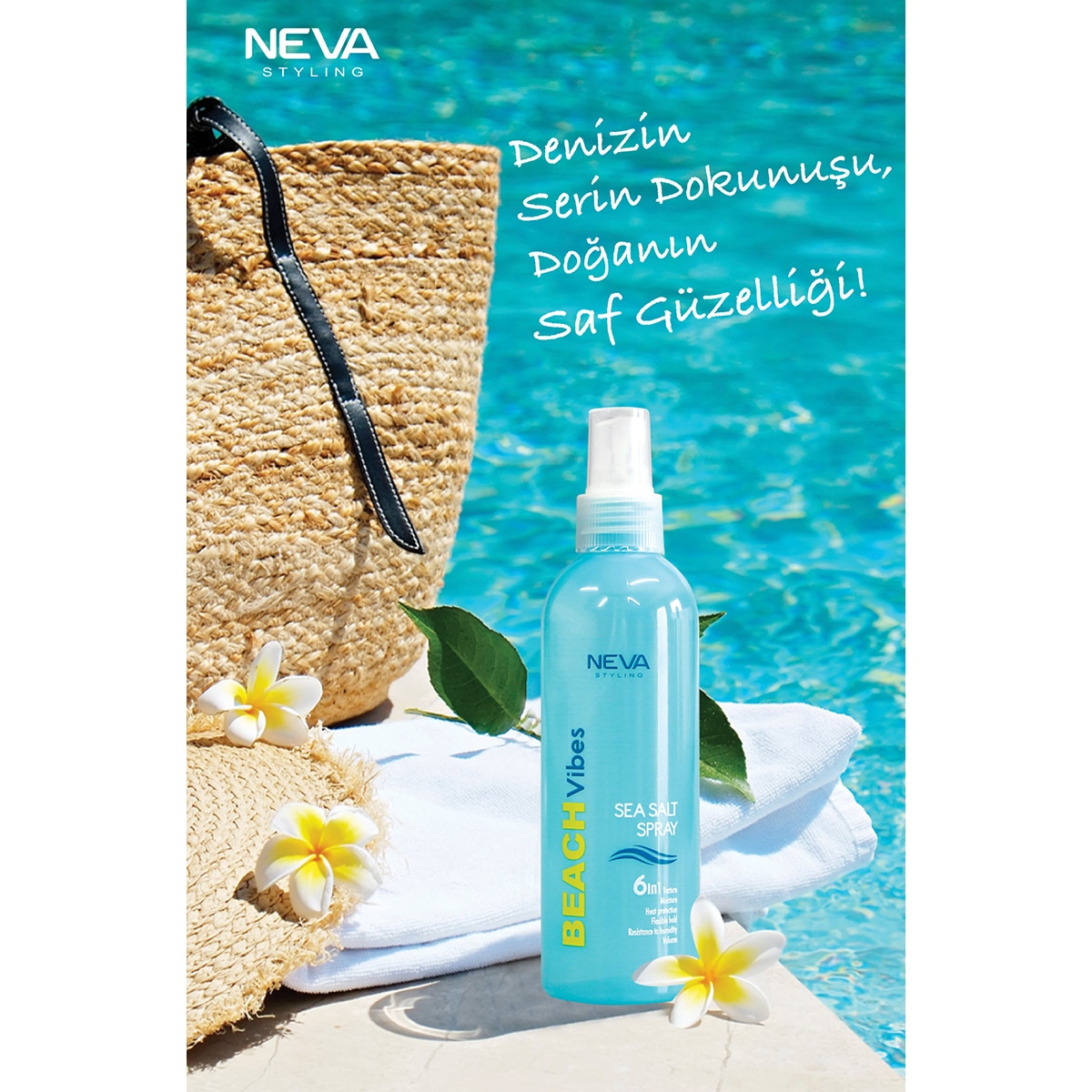  NEVA NEVA Neva Beach Vibes Sea Salt Sprey 200 ml  1 of 5 