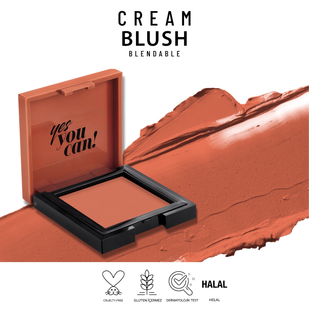  PASTEL PASTEL Pastel Cream Blush Krem Allık 47 Peachy  1 of 7 