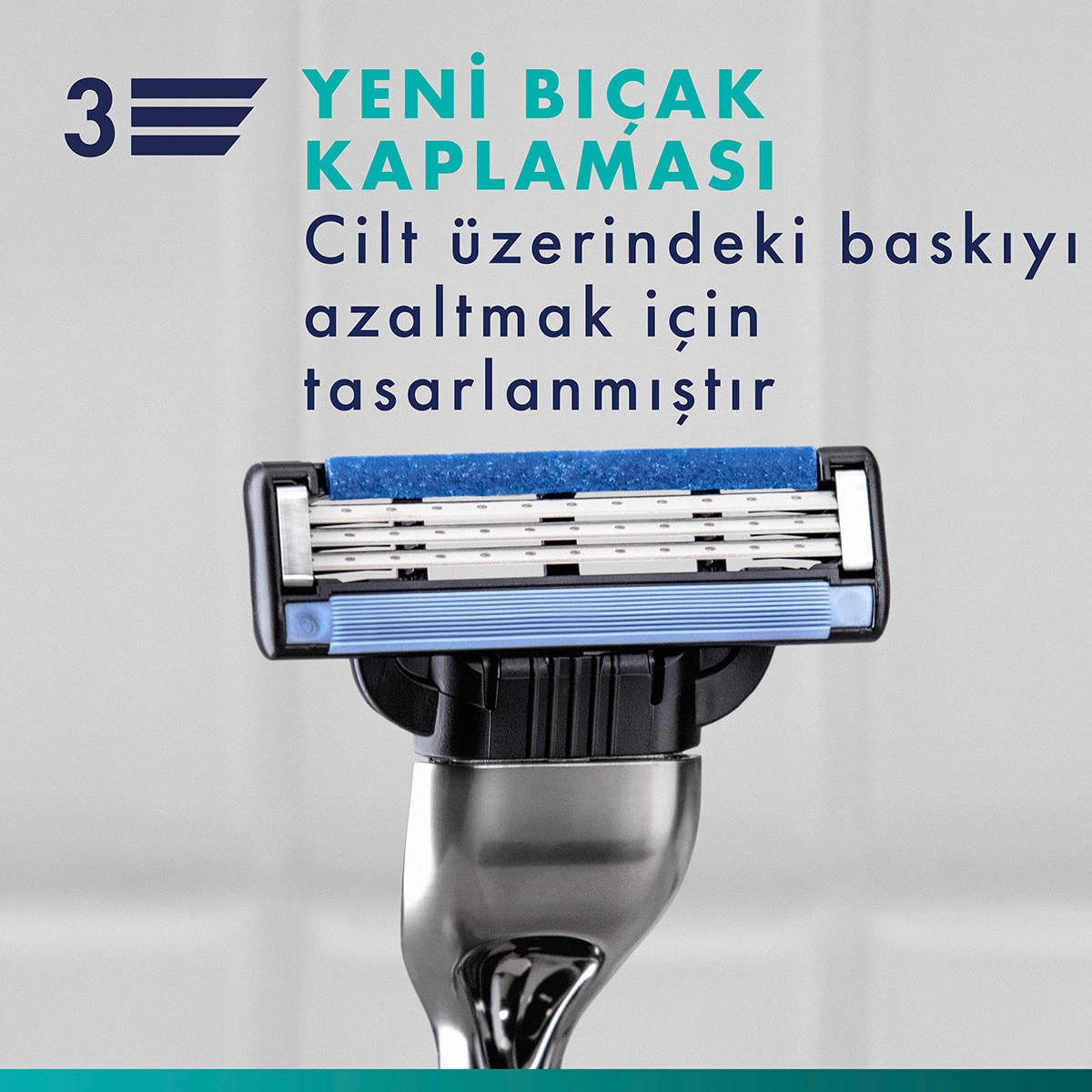  GILLETTE GILLETTE Gillette Mach3 Bıçak + 2 Yedek Başlık  1 of 14 