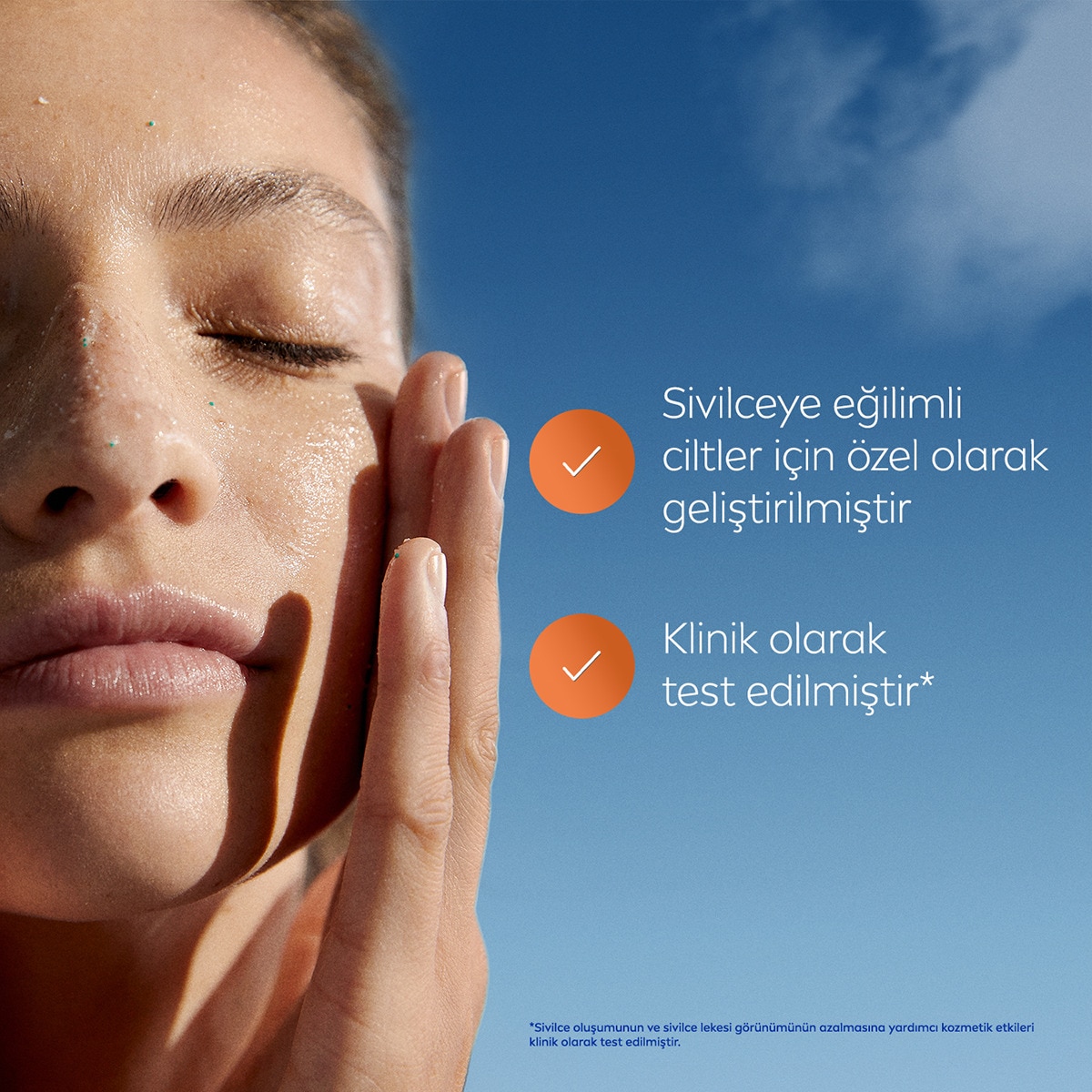 NIVEA VISAGE NIVEA VISAGE Nivea Derma Skin Clear Sivilce Karşıtı Peeling 150 ml 1 of 7