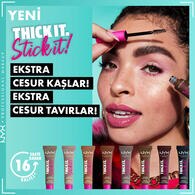 Nyx Professional Makeup Thick It Stick It Kaş Maskarası Cool Ash Brown