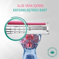 Bic Soleil Click 3 Bıçaklı 1 Gövde + 2 Başlık