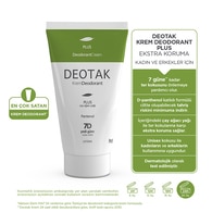 Deotak Plus Krem Deodorant 35 ml