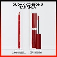 L'Oreal Paris Infaillible Laque Resistance Likit Parlak Ruj 550 Noir Cherry