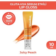 VASELINE VASELINE Vaseline Gluta Hya Serinletici Etki Lip Gloss Juicy Peach
