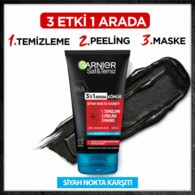 Garnier Saf ve Temiz Kömürlü 3'ü 1 Arada 150 ml