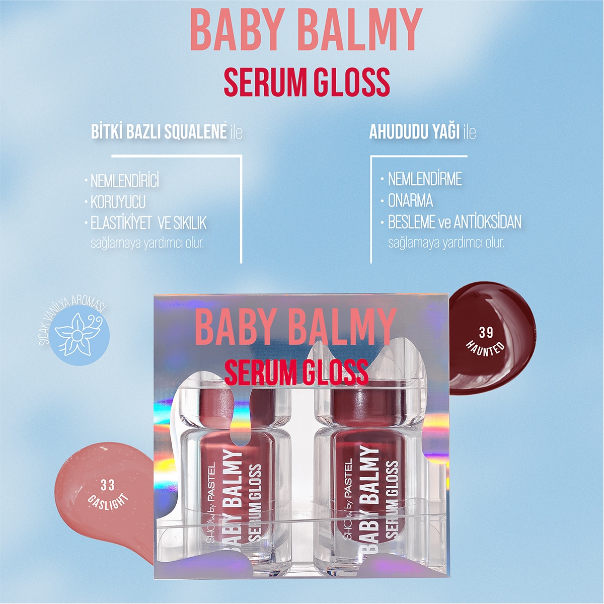 SHOW BY PASTEL SHOW BY PASTEL EXC. Show By Pastel Baby Balmy Set Serum Gloss 33-39 1 of 6