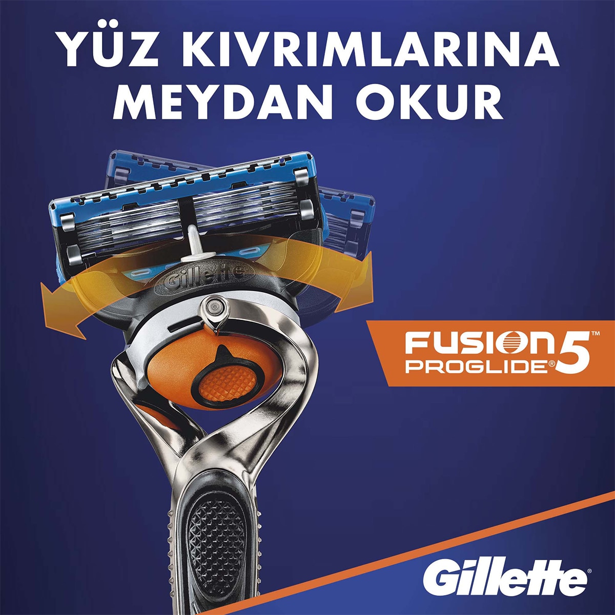 GILLETTE GILLETTE Gillette Fusion Proglide Yedek Tıraş Bıçağı 4 Adet 1 of 26