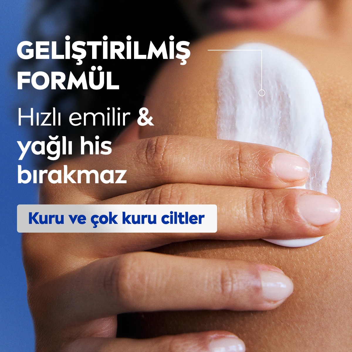  NIVEA BODY NIVEA BODY Nivea Besleyici Vücut Sütü 400 ml Kuru ve Çok Kuru Ciltler 48 Saat Nemlendirici E Vitamini ve Badem Yağı  1 of 6 