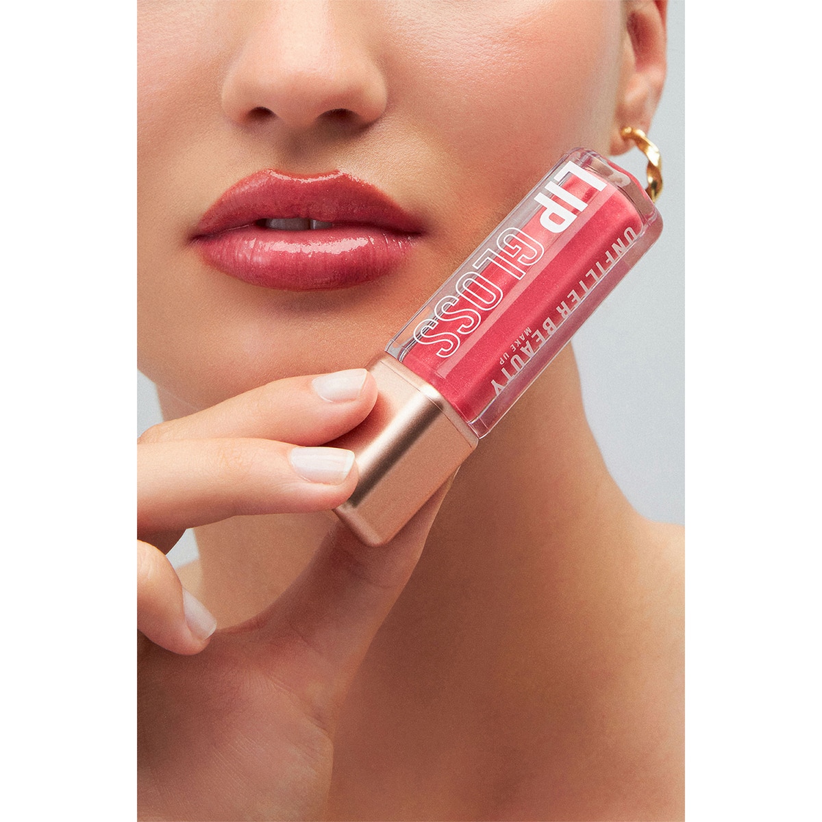  UNFILTER UNFILTER BEAUTY Unfilter Beauty Lip Gloss 43 Gleam Girl  1 of 5 