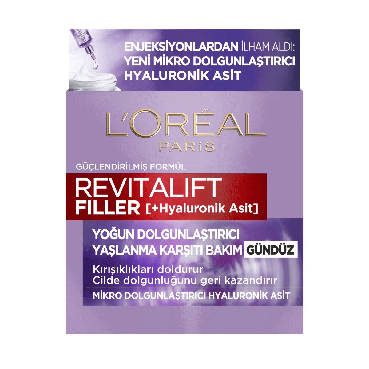  LOREAL PARIS LOREAL PARIS L'Oreal Paris Revitalift Filler Gündüz Kremi 50 ml  1 of 4 