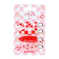  MIINE MIINE Miine Cherry Pop Saç Tokası Seti 4'lü  1 of 1 