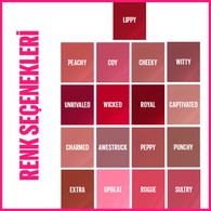 Maybelline New York Super Stay Vinyl Ink Uzun Süre Kalıcı Likit Parlak Ruj 145 Rogue