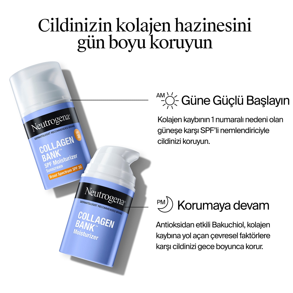 NEUTROGENA NEUTROGENA Neutrogena Collagen Bank Nemlendirici Gündüz Kremi SPF30 50 ml 1 of 6