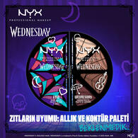 Nyx Professional Makeup Wednesday Stained Glass Allık Paleti