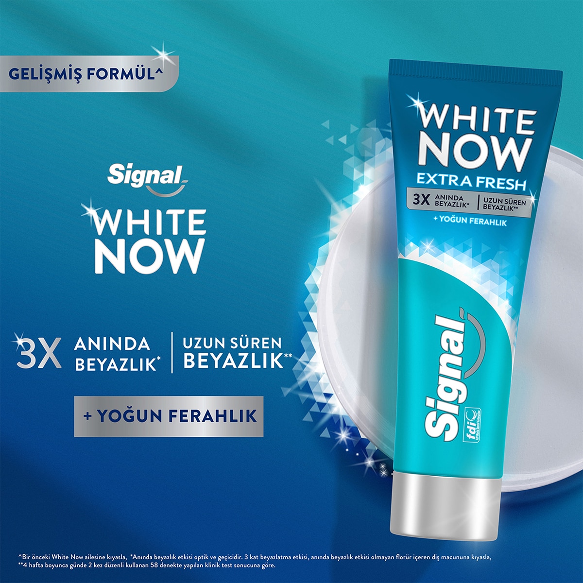 SIGNAL SIGNAL Signal White Now Extra Fresh Anında Beyazlatıcı 75 ml 1 of 7