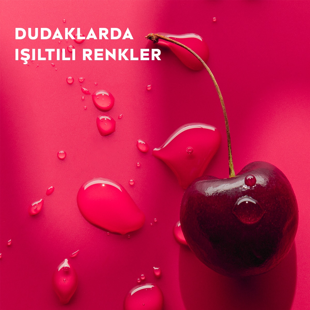  NIVEA LIP CARE NIVEA LIP CARE Nivea Dudak Bakım Kremi ve Parlatıcısı Kiraz 4,8 g 24 Saat Nem  1 of 7 