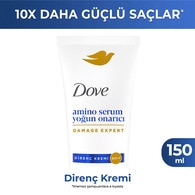  DOVE DOVE Dove Durulanmayan Saç Kremi Yoğun Onarıcı 150 ml  1 of 1 