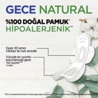 Kotex Natural Hijyenik Ped Ultra Single Gece 6 Adet