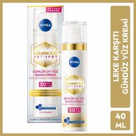  NIVEA VISAGE NIVEA VISAGE Nivea Luminous630 Güneş Korumalı Leke Karşıtı SPF50 Gündüz Yüz Kremi 40 ml Hyaluronik Asit, E Vitamini  