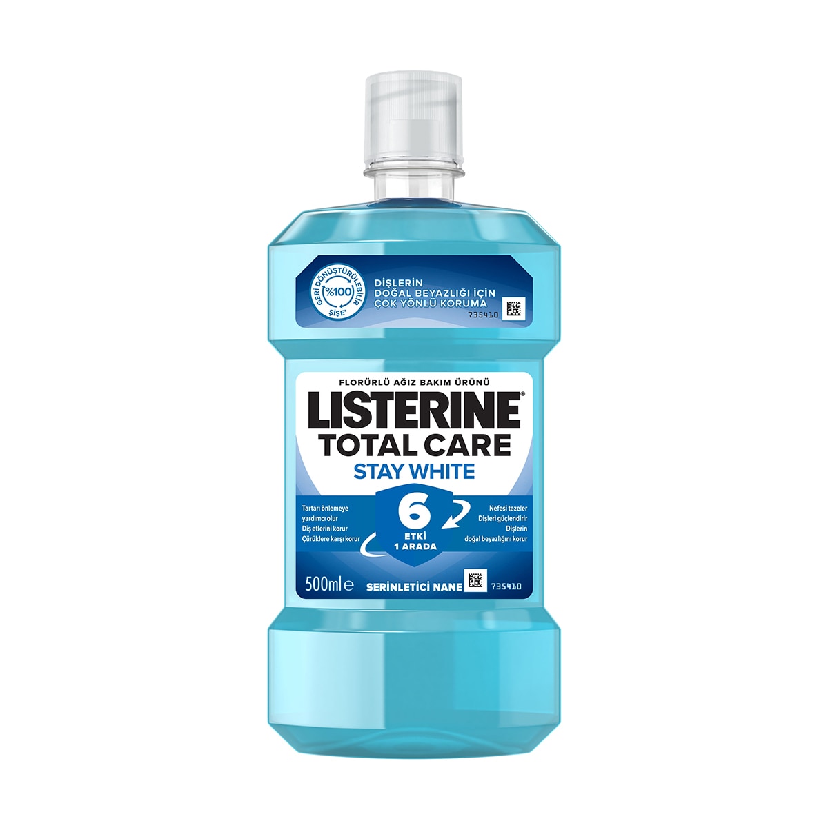 LISTERINE LISTERINE Listerine Stay White Ağız Suyu 500 ml 1 of 2