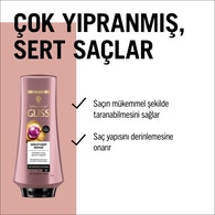 Gliss Serum Deep Repair Onarıcı Saç Bakım Kremi Protein Kompleksi ve Hint İnciri ile 360 ml