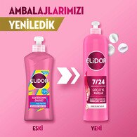 Elidor 7/24 Şekillendirici Saç Bakım Kremi Güçlü ve Parlak Kuru ve Mat Saçlar 240 ml