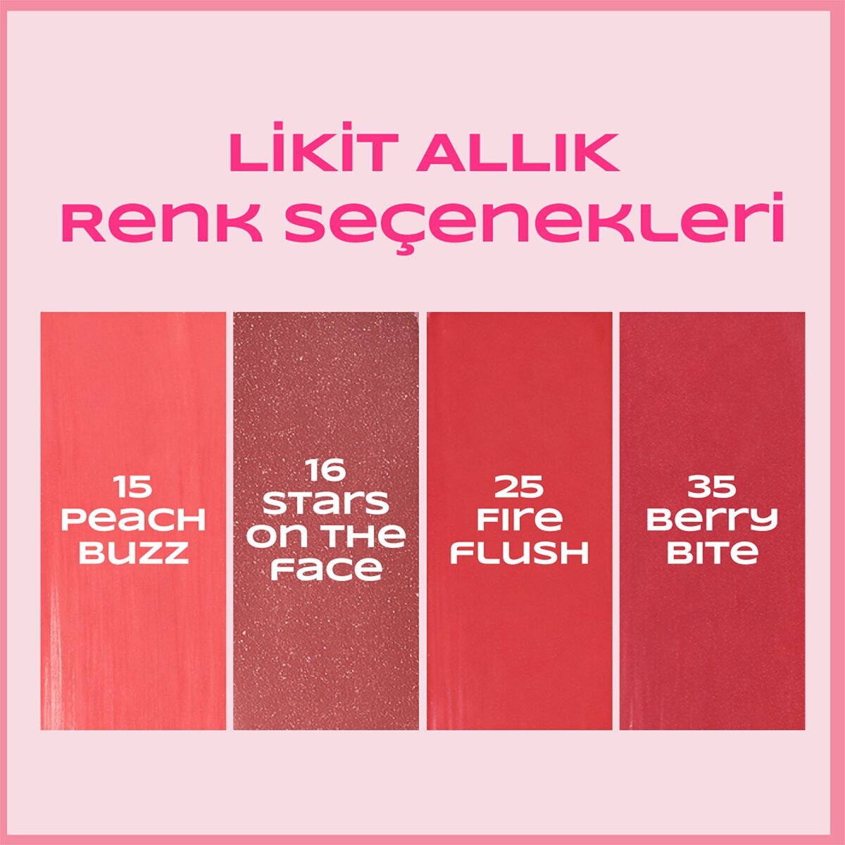  UNFILTER UNFILTER BEAUTY Unfilter Beauty Likit Allık 35 Berry Bite  1 of 4 