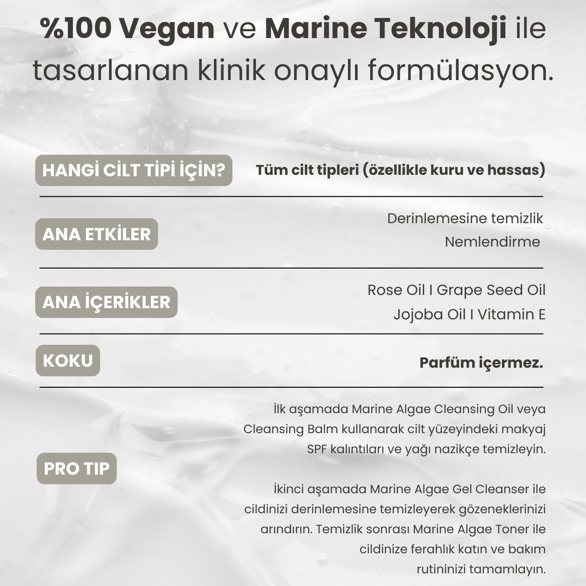  MATSU PROFESSIONAL MATSU PROFESSIONAL Matsu Marine  Arındırıcı Yüz Temizleme Yağ 200 ml  1 of 5 