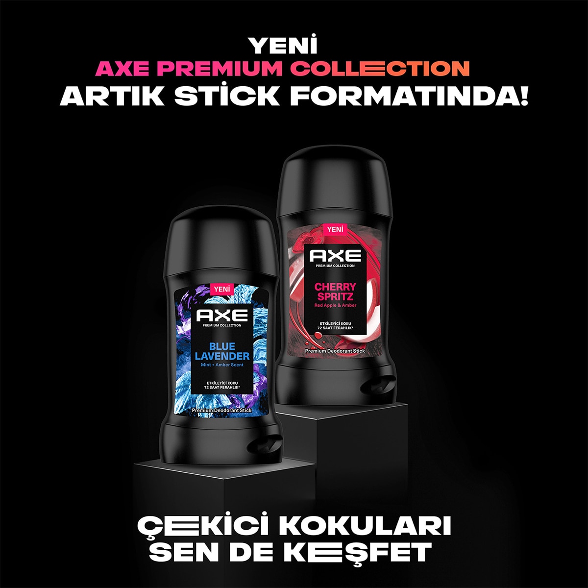 AXE AXE Axe Premium Collection Erkek Stick Deodorant Cherry Spritz 50 ml 1 of 10