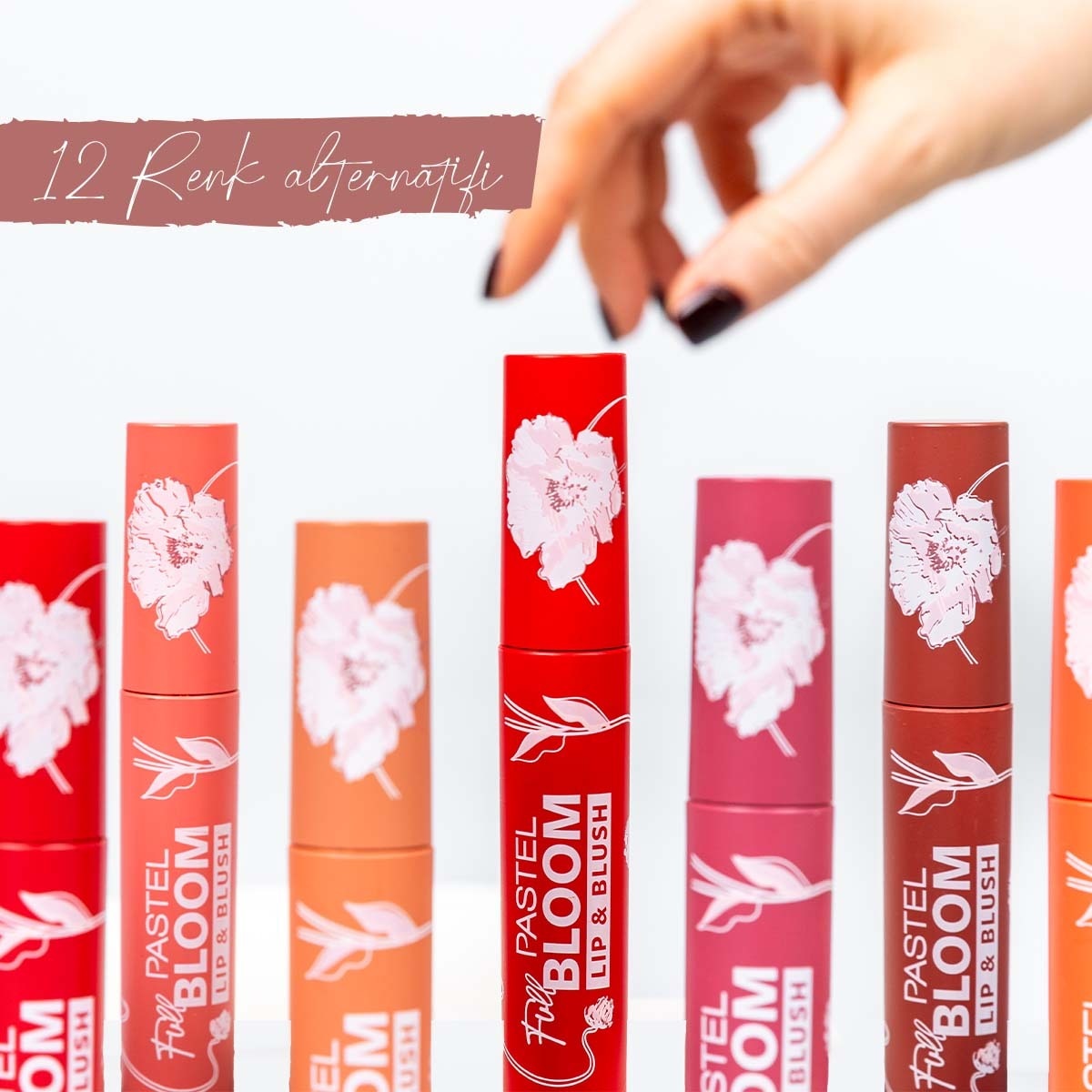 Pastel on your heart ぐへへP PASTEL Pastel Full Bloom Ruj & Allık No: 73 Bellini 1480703 | Watsons