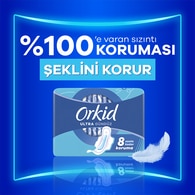 ORKID ORKID Orkid Ultra Ekstra Dörtlü Hijyenik Ped Normal 24'lü 1 of 7